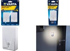 Actual product image Varta Motion Sensor Night Light Twin Pack without battery 16624101402
