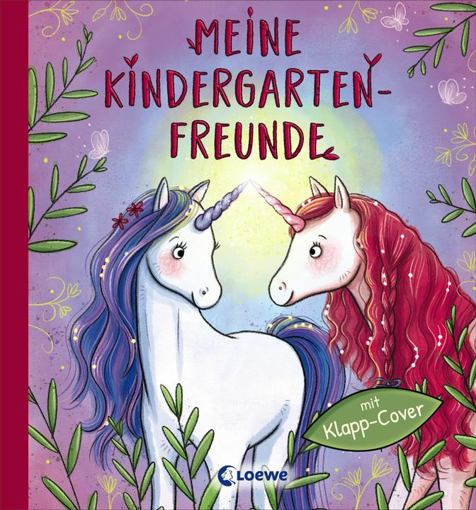 Meine Kindergarten-Freunde (Einhörner) (Deutsch, Simone Leiss-Bohn, Loewe Eintragbücher, 2021)