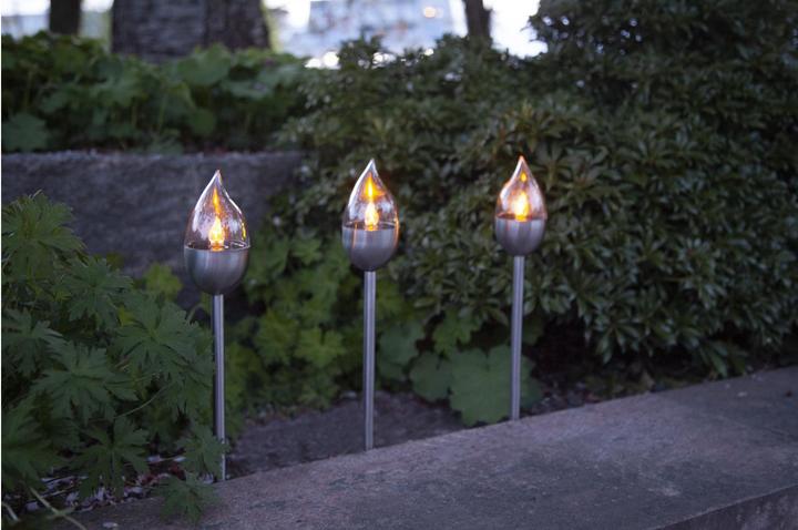 Actual product image Star Trading Path light Solar Olympus, 3 pieces (IP44)
