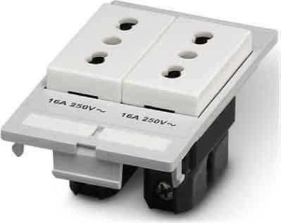 Actual product image Phoenix Contact VS-SI-SD-IT socket outlet type L Grey