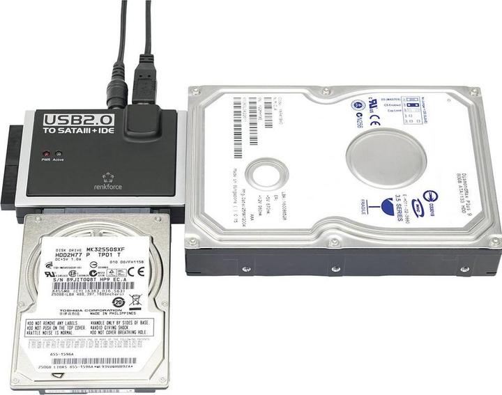 Immagine prodotto Renkforce Convertitore da USB 2.0 a IDE+SATA