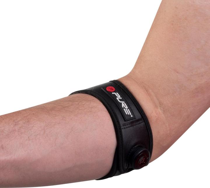 Produktbild Luxtri Ellenbogenbandage Epicondylitis-Spange Tennisarm Knopfverschluss Pelotte (One Size)