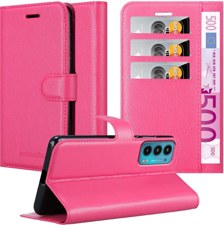 Actual product image Cadorabo Book Stand Case for Motorola EDGE 20 (Motorola Edge 20)