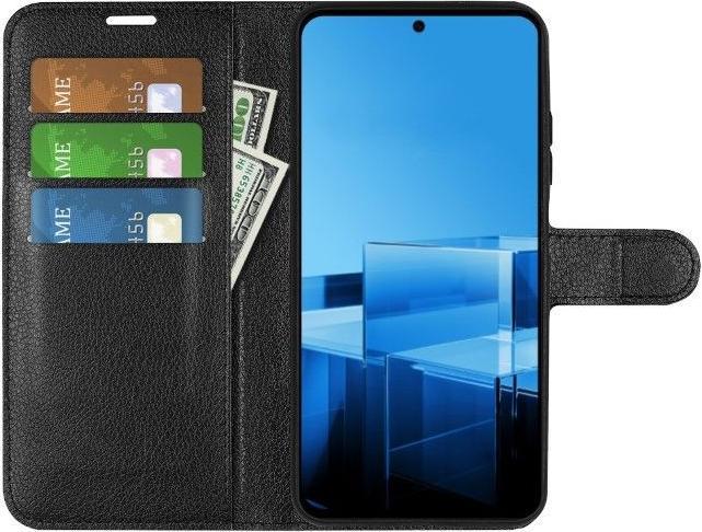 Actual product image MU Classic Litchi Leather Bookcover Series (Asus Zenfone 11 Ultra)