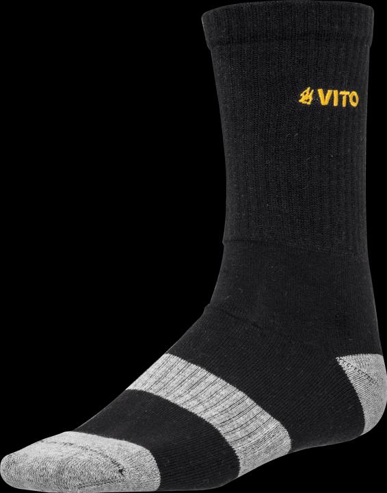 VITO 1 PAAR SCHWARZE SOCKEN EVERYDAY COOL Grosse 35-37 (35 - 37, 38 - 42, 43 - 47)