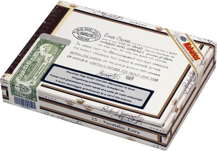 Actual product image Rafael Gonzalez Cigars Panetelas Extra (Veguerito)