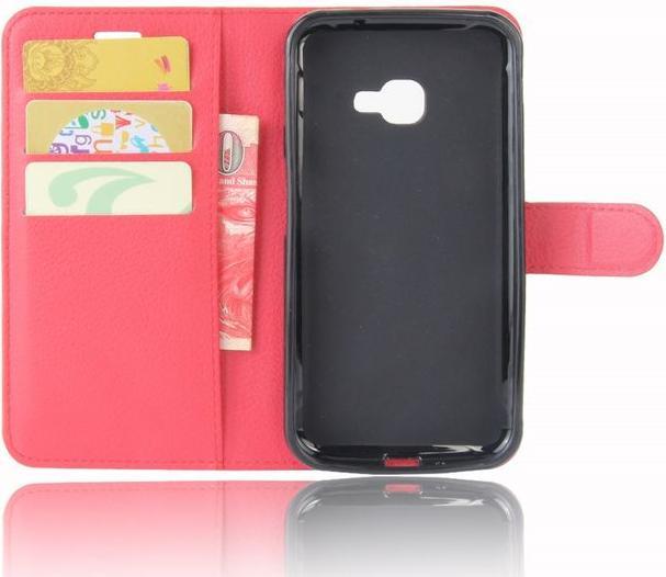 Produktbild MU Classic Leder Case mit Litchitextur (Samsung Galaxy Xcover 4)