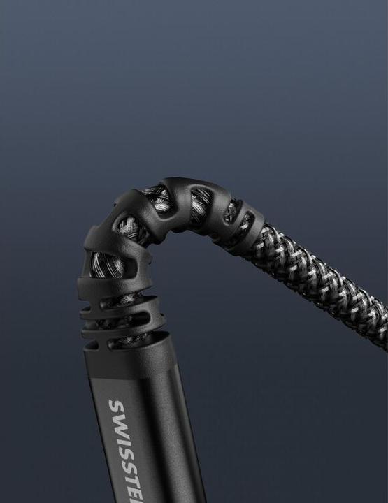 Image du produit Swissten Data Cable Kevlar 4In1 3A 1,5 M Antracit (1.50 m, USB 2.0, 60 W)