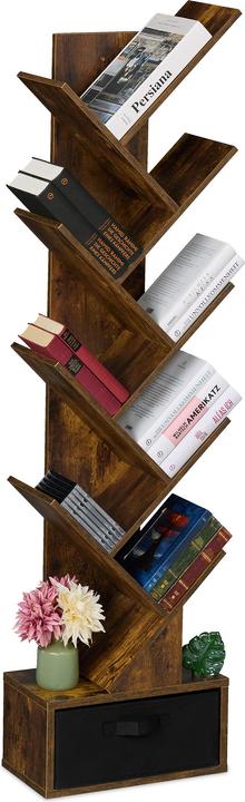 Produktbild Relaxdays Bücherregal (38 x 22 x 146 cm)
