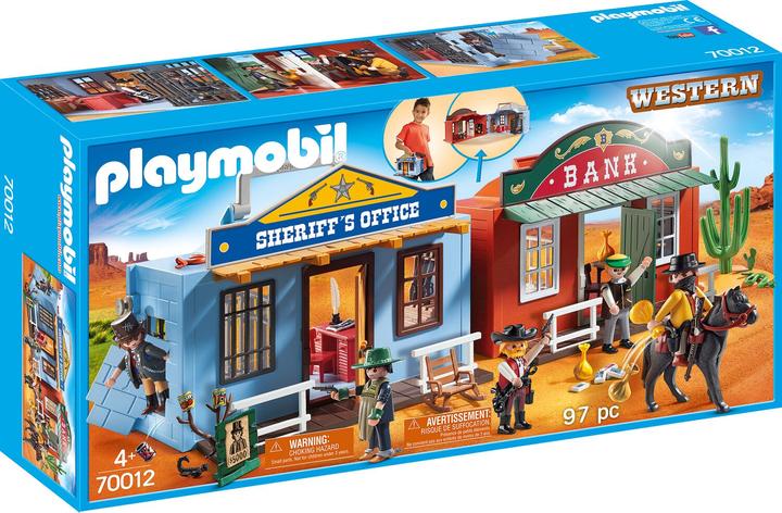 Produktbild Playmobil Mitnehm-Westerncity (70012)