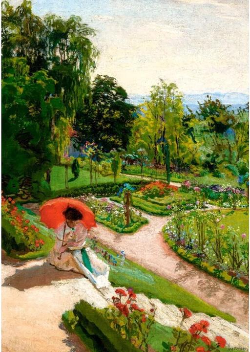 Produktbild Teka Puzzle 500 pieces Red Umbrella, Józef Mehoffer (Art Collection) (500 Teile)