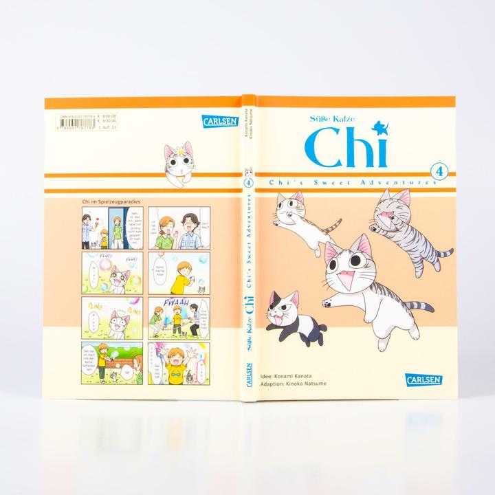 Produktbild Süsse Katze Chi: Chi's Sweet Adventures 4 (Deutsch, Konami Kanata, Kinoko Natsume, 2021)