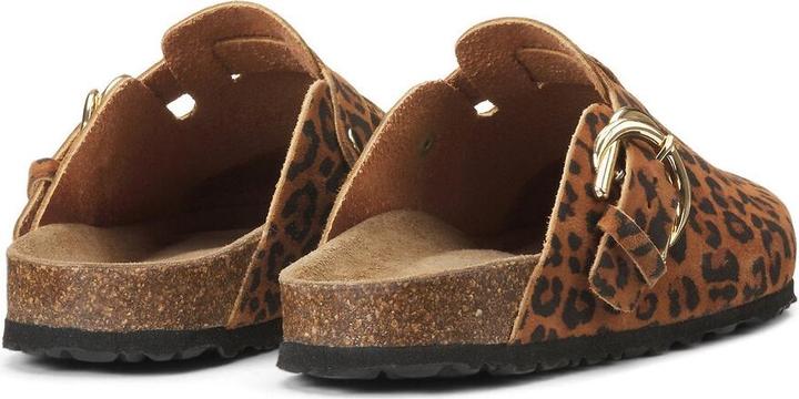 Actual product image La Redoute Collections Clogs with leopard print (40)