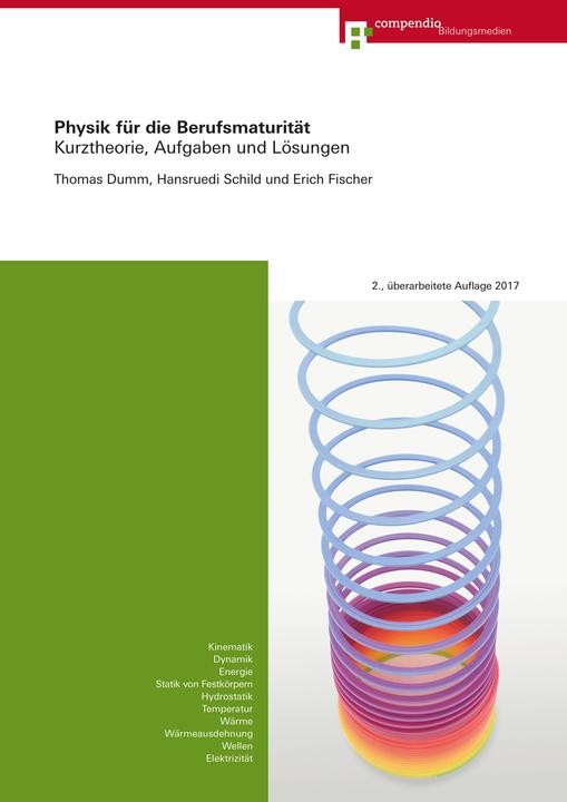 Produktbild Physik für die Berufsmaturität (Deutsch, Thomas Dumm, Hansruedi Schild, 2017)