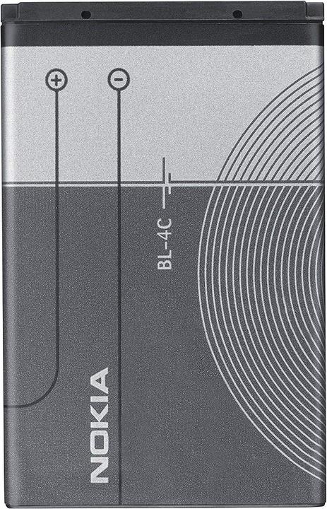 Produktbild Nokia Bl-4c (Akku, Nokia 6070, Nokia 2650, Nokia 2652, Nokia 3500, Nokia 5100, Nokia 6100, Nokia 6260, Nokia 6300, Nokia 7200, Nokia 7270, Nokia 6101, Nokia 6103, Nokia 6125, Nokia 6131, Nokia 6136, Nokia 6170)