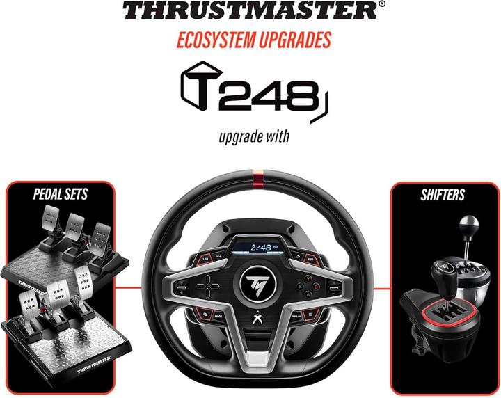 Produktbild Thrustmaster T248 Lenkrad | Xbox (PC, Xbox Series X, Xbox One X, Xbox One S, Xbox Series S)