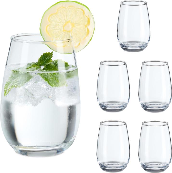 Productafbeelding Relaxdays Drinkglazen (0.40 l, 6 x)