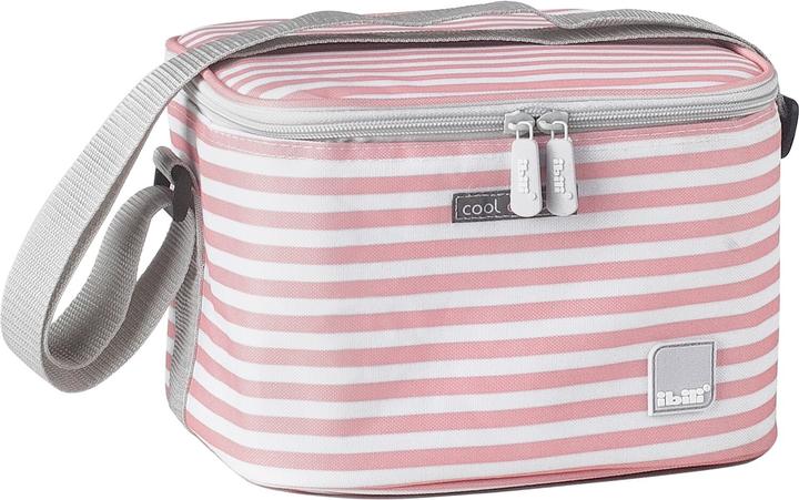Produktbild Ibili Thermotasche rosa Biarritz 23x19x14 cm Kühltasche für unterwegs, hält Speisen und Getränke frisch (5 l)