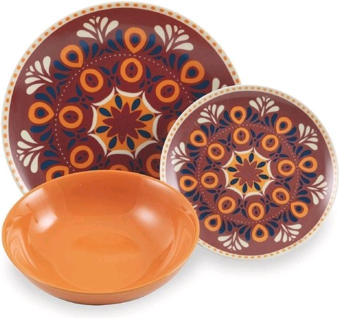 Image du produit Villa D'Este Home Tivoli Shiraz Set de vaisselle 18pcs, Porcelaine et grès (18 pièce(s))