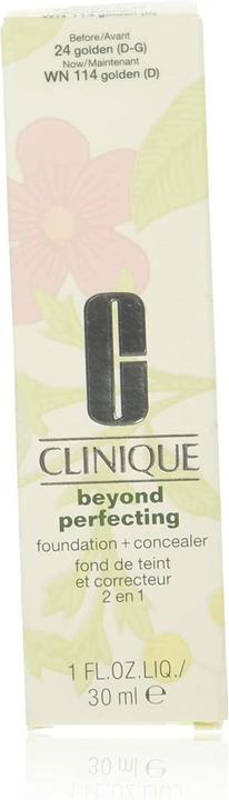 Actual product image Clinique Beyond Perfecting Foundation + Concealer 30ml - 24 Golden (24 Golden)