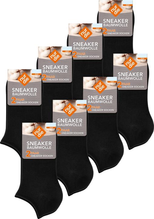 Nur Die Sneakersocken Baumwolle Basic Unifarben