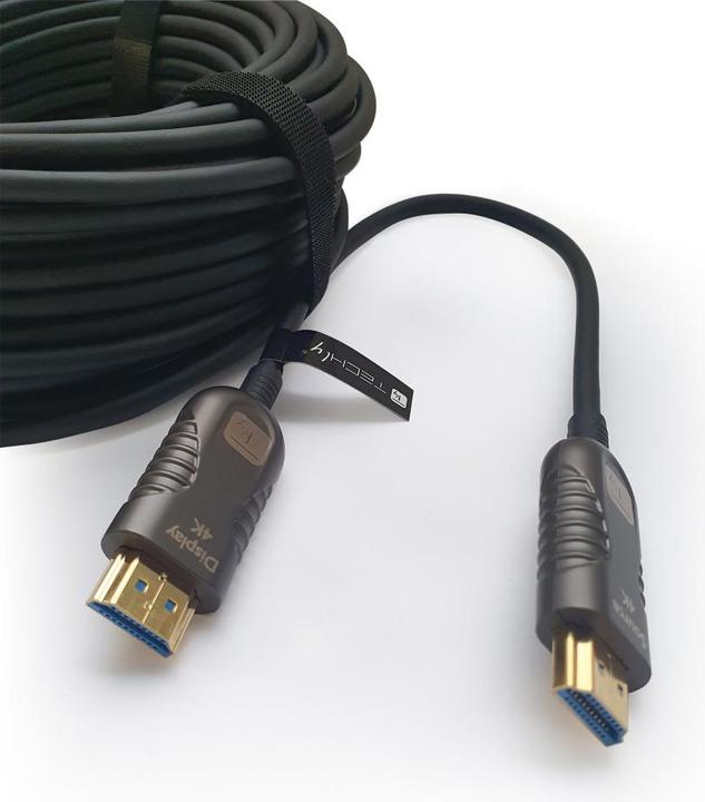 Actual product image EFB Elektronik GmbH HDMI2.0 AOC LWL Cable 30 m, The Active High Speed HDMI Audio Video Cable is characterized by ei (30 m, HDMI)