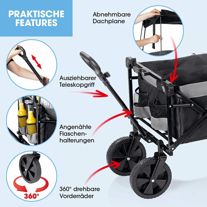 Image du produit Easymaxx Bollerwagen pliable