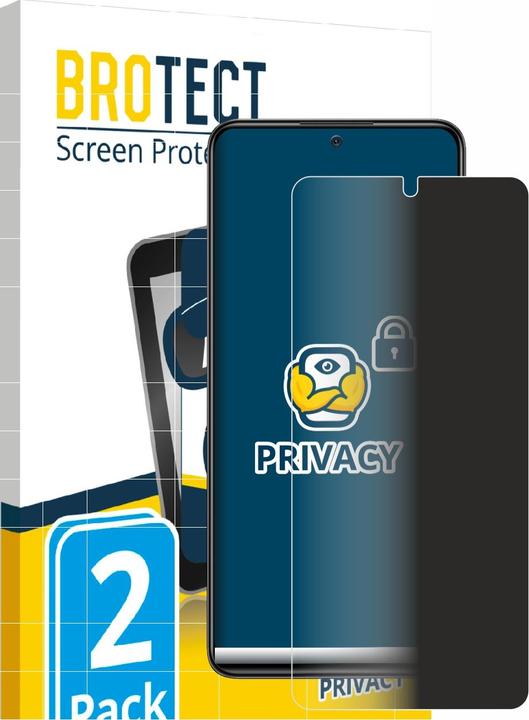 Actual product image BROTECT Privacy Protector (2 Piece, Xiaomi Redmi Note 11 Pro)