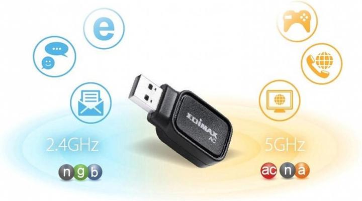 Produktbild edimax EW-7611UCB: AC600 & BT USB-Adapter (USB)