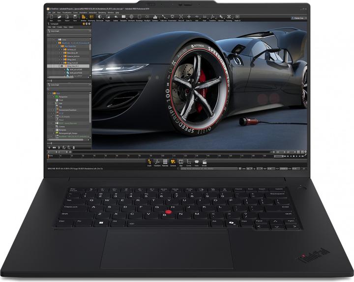 Produktbild Lenovo ThinkPad P1 Gen 7 (16", Intel Core Ultra 9 185H, 64 GB, 1000 GB, DE)