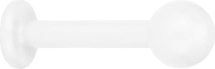 Produktbild Star Piercing Labret Supernova Pure White mit Kugel (ohne Messing, Chirurgenstahl 316L)