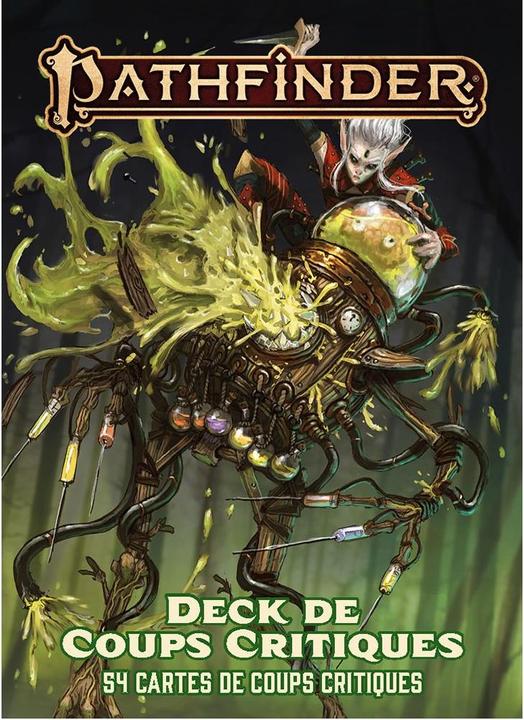 Image du produit Black Book Pathfinder 2 - Deck de coups critiques (Français)