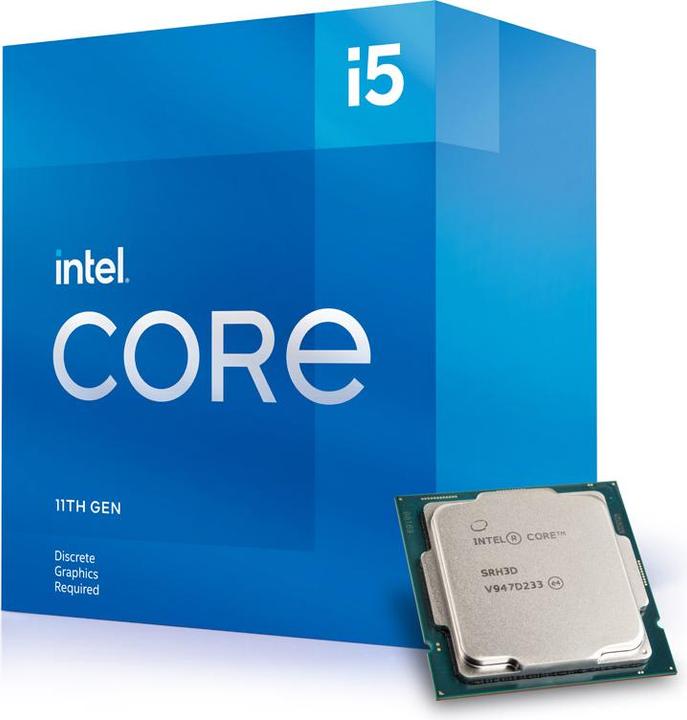 Actual product image Intel Core i5-11400F (LGA 1200, 2.60 GHz, 6 -Core)