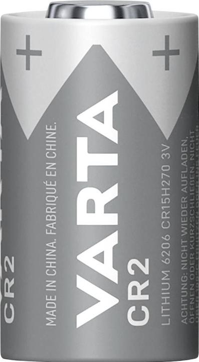 Image du produit Varta LITHIUM Cylindrical CR2 Pile photo OEM CR 2 Lithium 880 mAh 3 V 1 (1 pcs, CR2, 880 mAh)