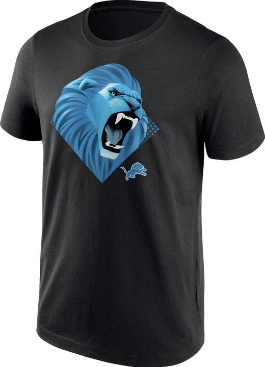 Fanatics NFL Shirt - ILLUSTRATION Detroit Lions - L (L)