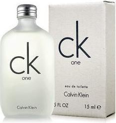 Actual product image Calvin Klein CK ONE by Eau de Toilette 15 ml (Eau de toilette, 15 ml)