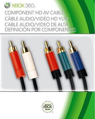 Produktbild Microsoft X360 Component HD AV Kabel (Xbox 360)
