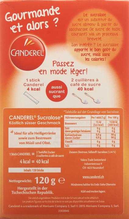 Immagine prodotto Canderel 100% sucralosio (120 g)