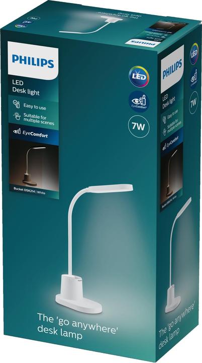 Actual product image Philips Bucket DSK214 PT 7W 40K W USB 02 (200 lm)