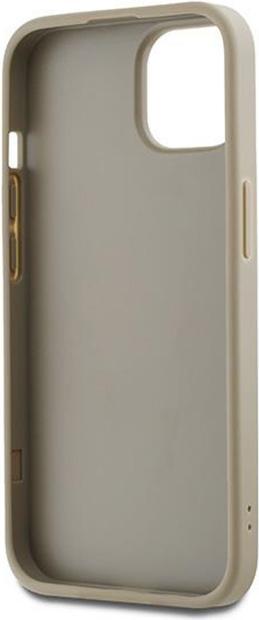 Produktbild DKNY DKHCP15SPBSWSE iPhone 15 / 14 / 13 6.1" beżowy/beige hardcase Wrist Strap Stock Logo (Apple iPhone 14, Apple iPhone 15, Apple iPhone 13)