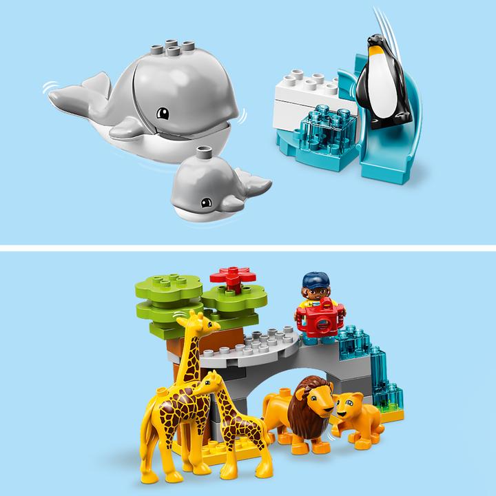 Actual product image LEGO DUPLO Animals of the World (10907)
