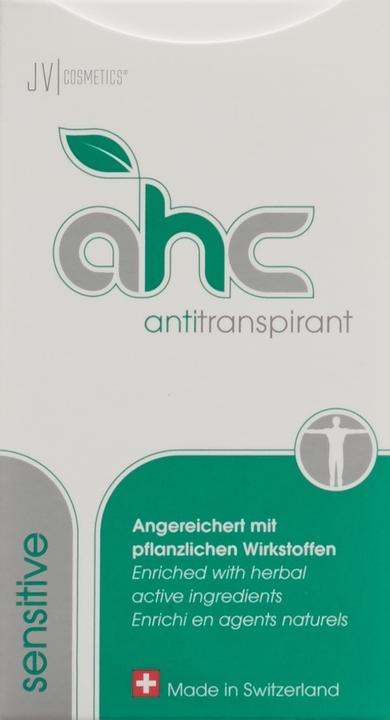 Actual product image JV Cosmetics AHC 20 antiperspirant sensitive (Roll-on, 50 ml)