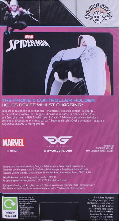 Image du produit Exquisite Gaming Marvel Comics : Spider Gwen- Cable Guy (20 cm) (PC, Xbox Series X, Xbox 360, Xbox One S, Switch, PS5, PS4)
