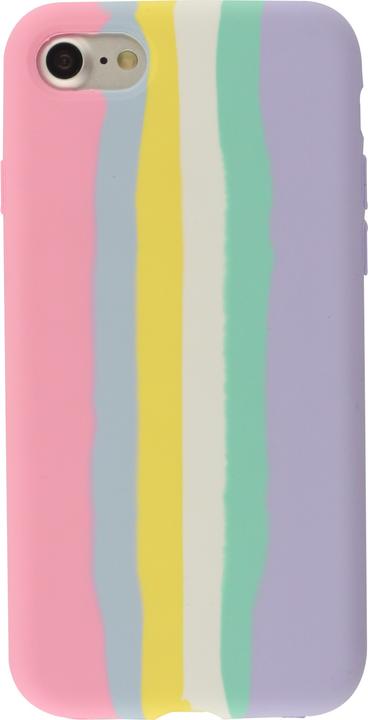 Produktbild PhoneLook Hülle Soft Touch multicolors rosa t (Apple iPhone 7)