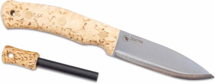 Produktbild Casström No. 10 Swedish Forest Knife Birch mit Feuerstahl rostfrei (10 cm)