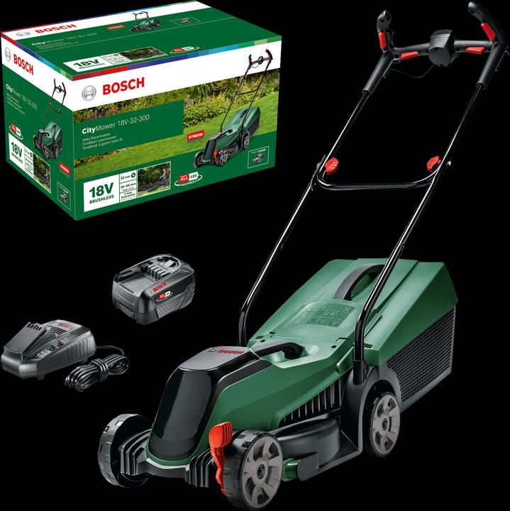 Produktbild Bosch Home & Garden CityMower 18V-32-300 (Akkubetrieb)