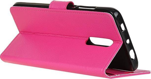 Actual product image MU Classic Litchi Leather Bookcover Series (Nokia 2.4)