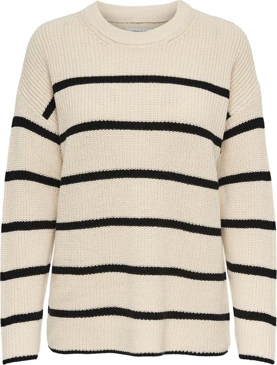 Only Gestreifter Strickpullover (L)