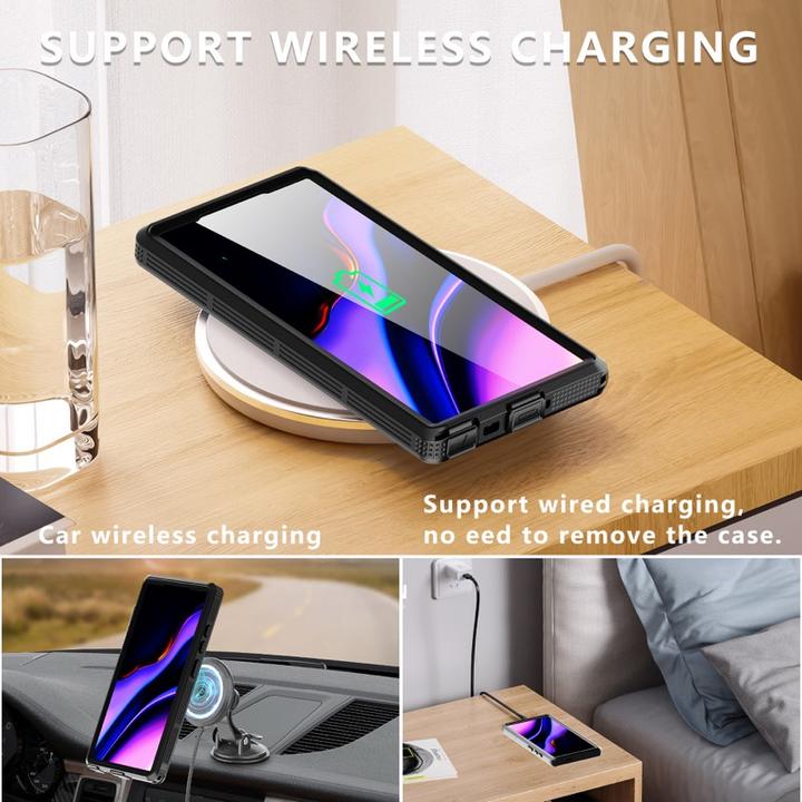 Produktbild Redpepper Samsung Galaxy S24 Ultra - IP68 Mars Series Wasserdichtes Outdoor Case mit MagSafe schwarz (Samsung Galaxy S24 Ultra)