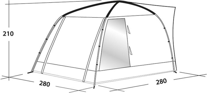 Actual product image Easy Camp Fairfields (Awning, 7.70 kg, 4 persons)